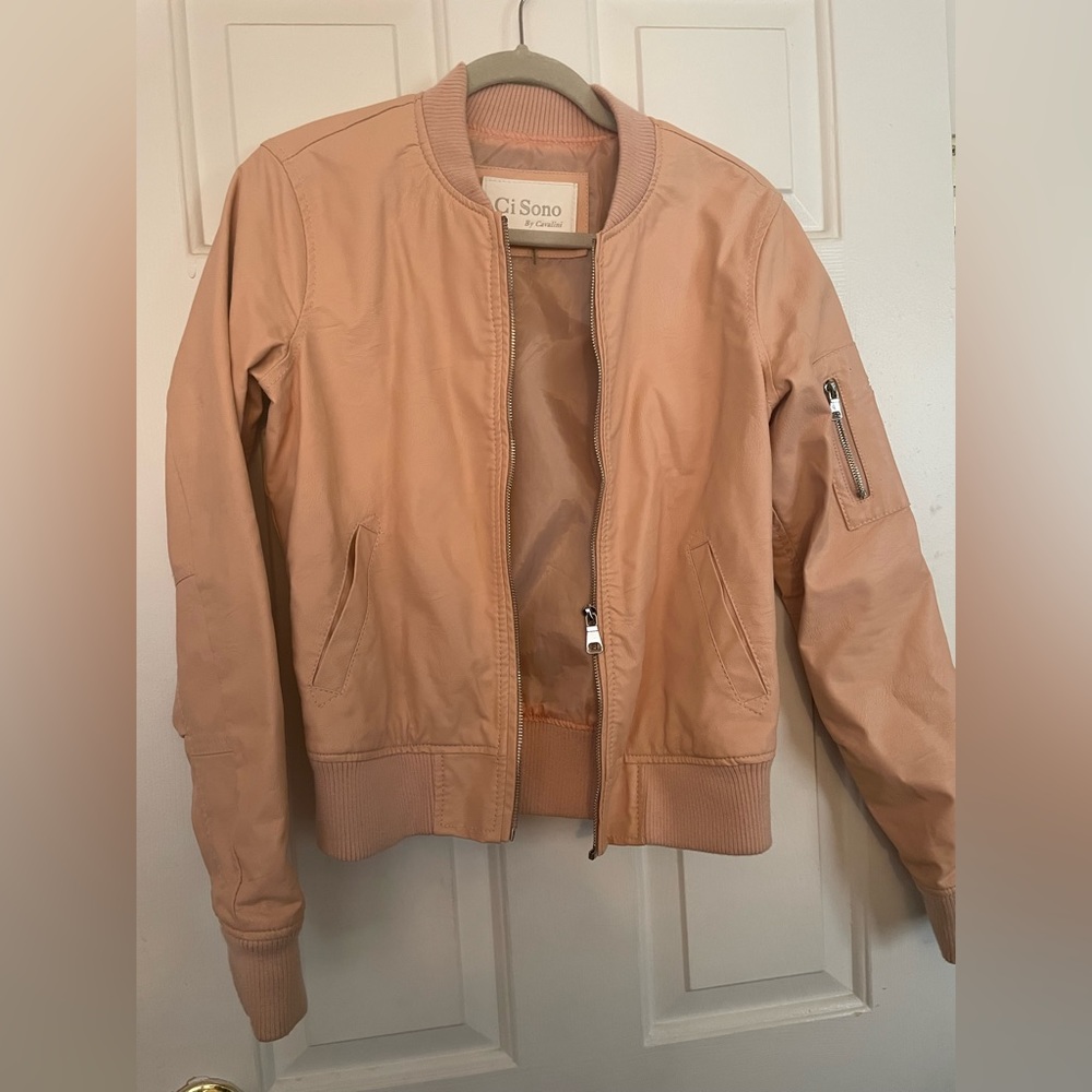 Light Pink bomber jacket